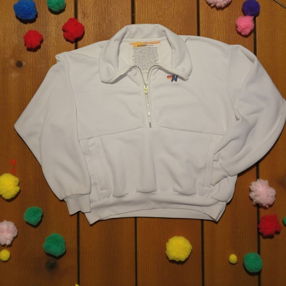 Aviator Nation Half-Zip Sweatshirt